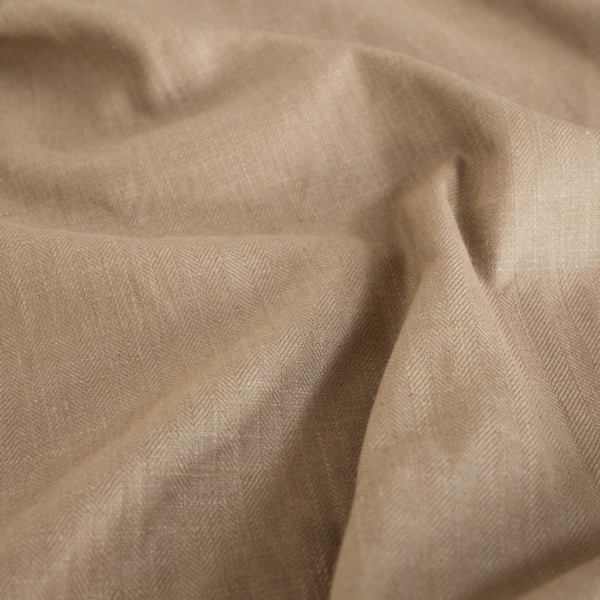Gir Camel Cotton Linen Blend Fabric