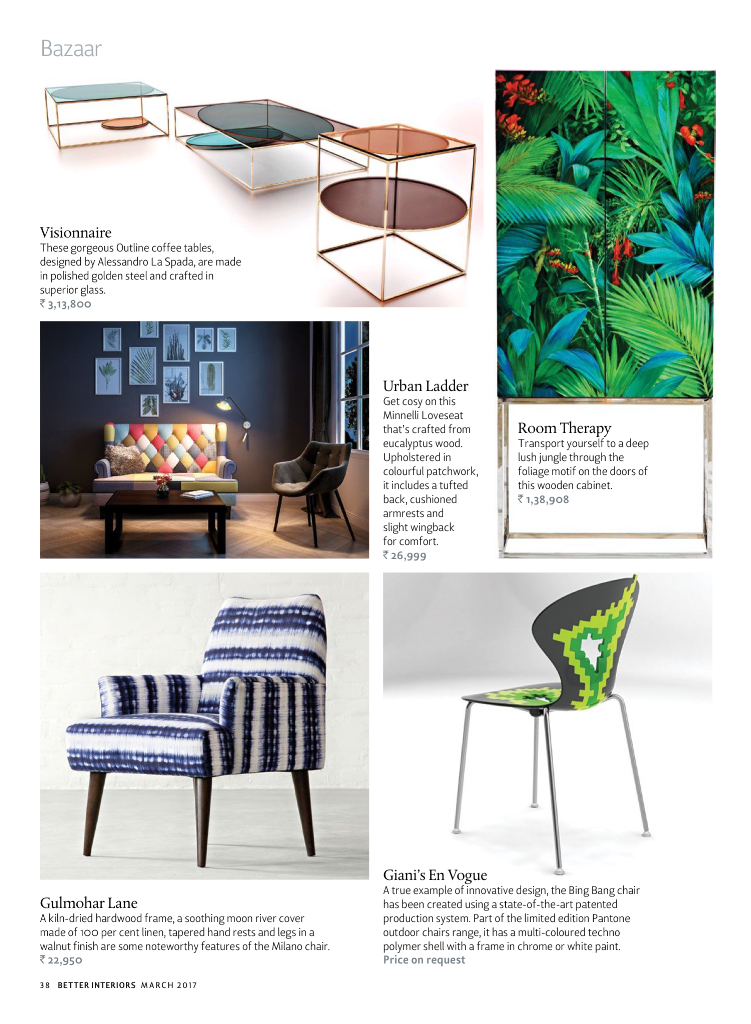 Colour Burst Better Interiors Magazine Feature