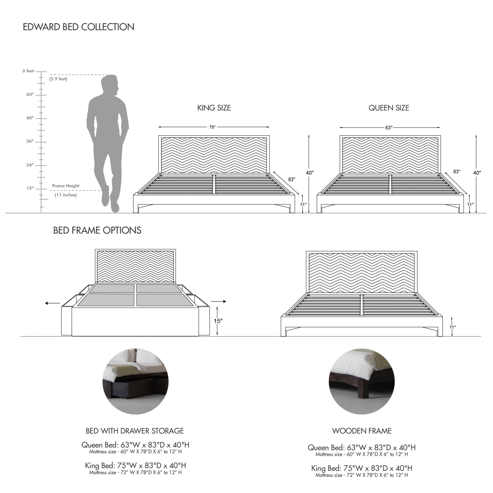 EDWARD BED COLLECTION