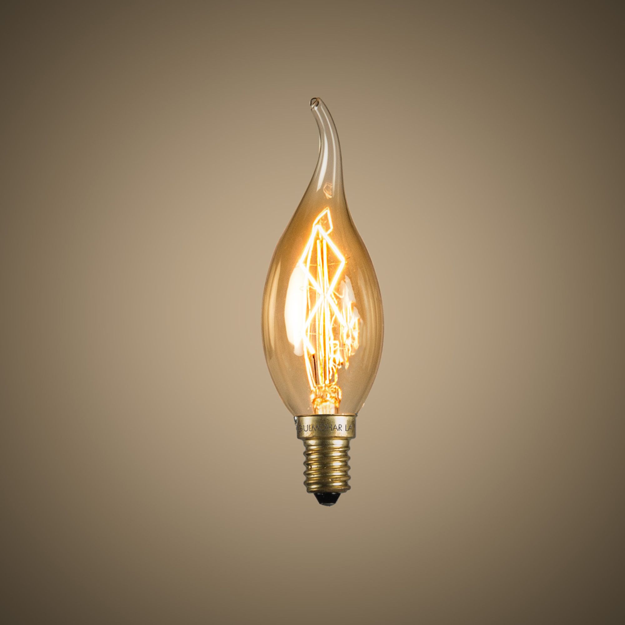 TEARDROP CANDELABRA FILAMENT BULB