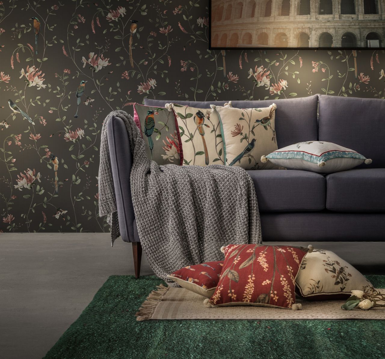 The charm of Persian Gardens, now available in cushions!