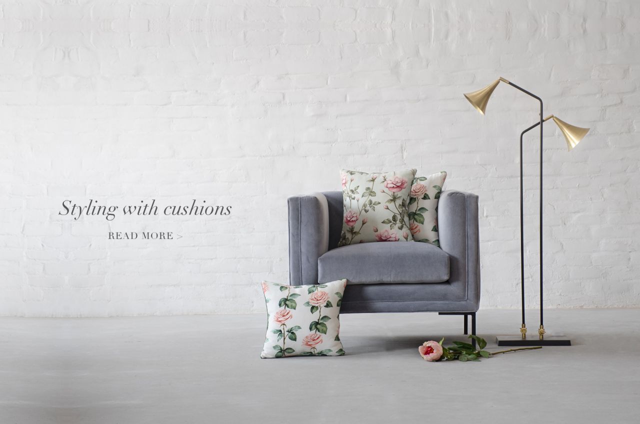 Cushions can make all the difference!