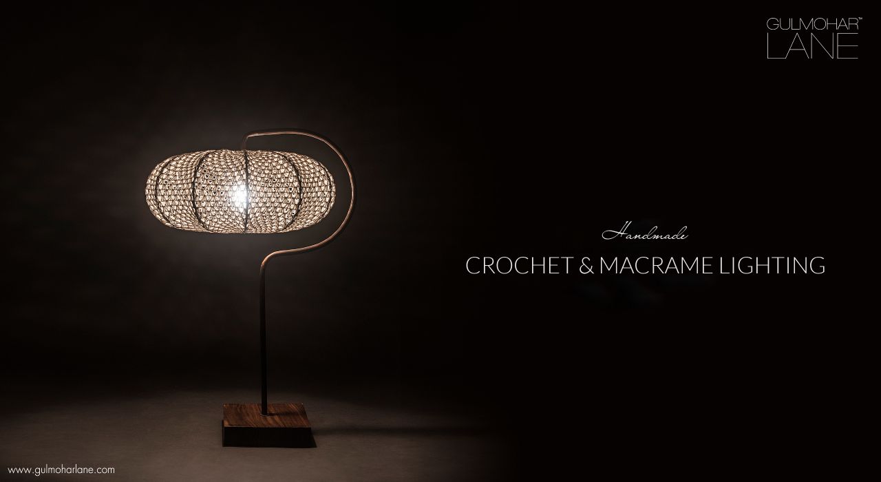 New Festive lighting | Pop-up collection | Handmade in CROCHET & MACRAMÉ