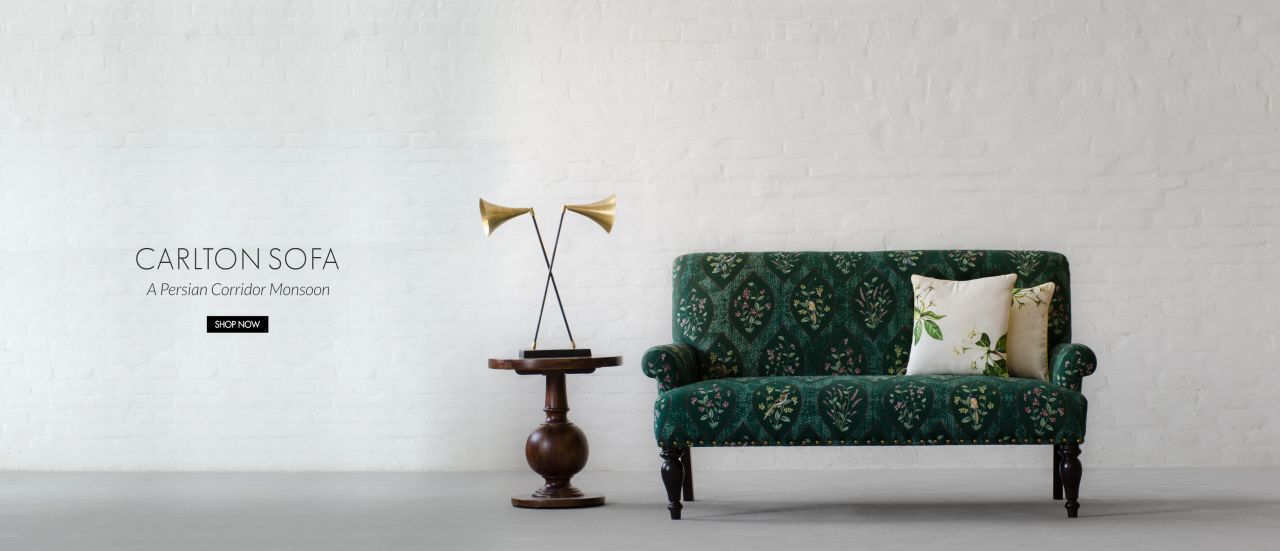 Unveiling our Furniture upholstered in 'A Persian Corridor'