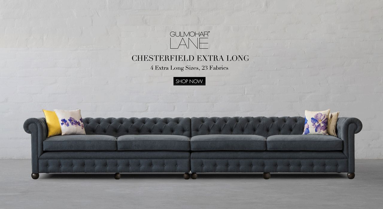 Introducing Chesterfield Extra Long Collection | Share Your Custom Size