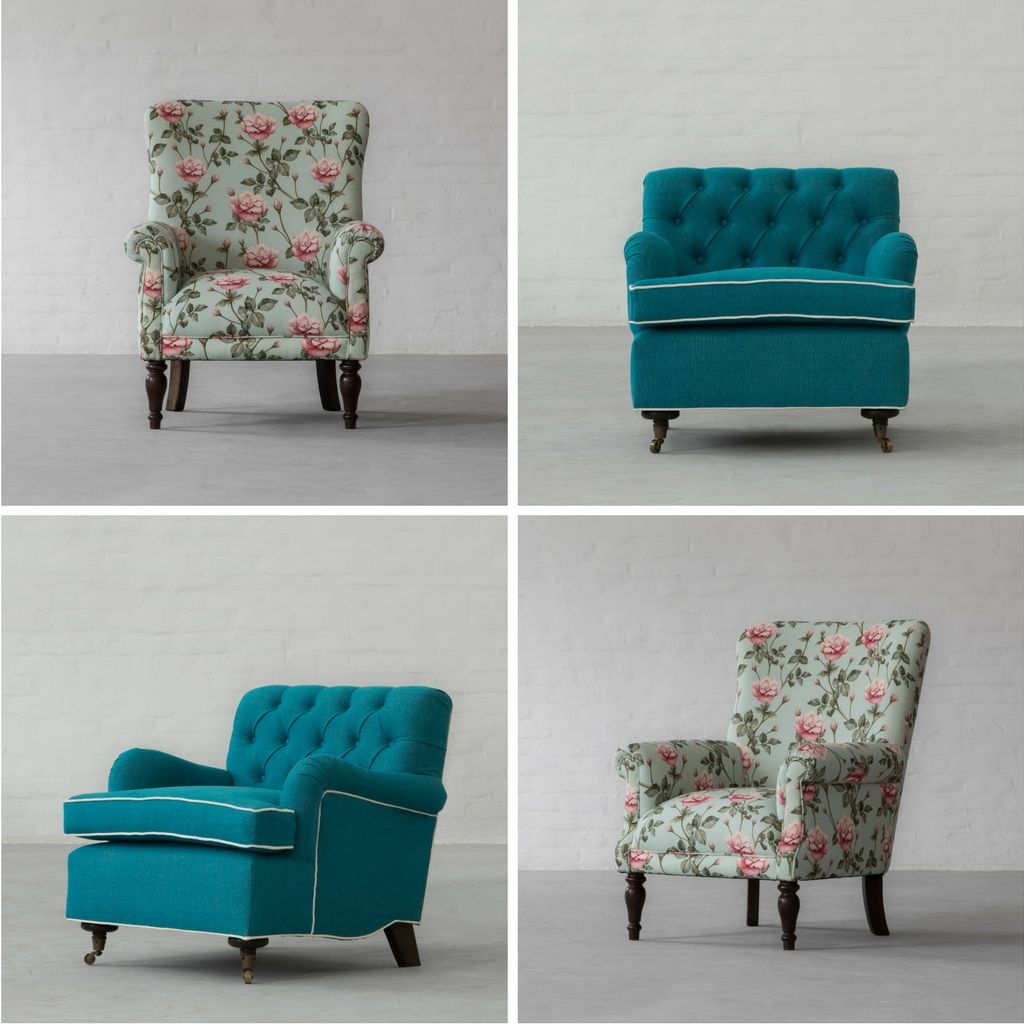 The Magic of Vintage Florals and Ocean Blue...