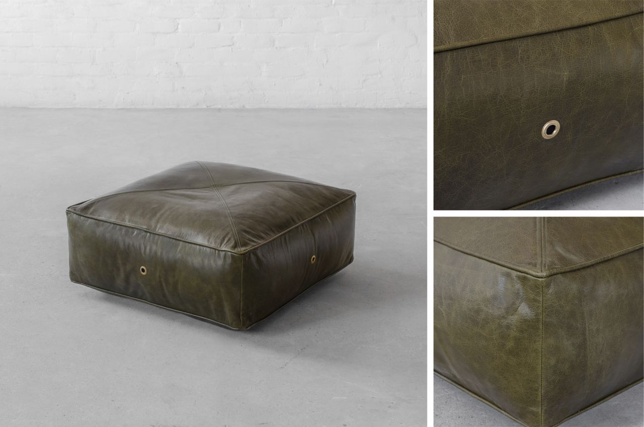 Introducing... Luxurious Leather Floor Cushions