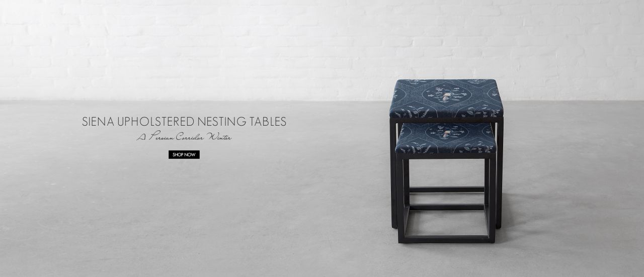 Versatile / Upholstered / Siena Nesting Side Table