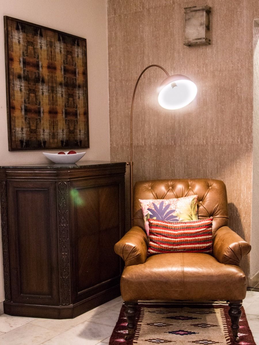 Every home needs a quaint reading corner like this.