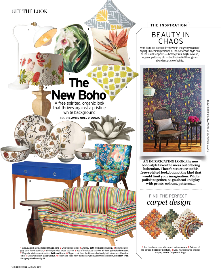 The New Boho | Goodhomes Magazine Feature