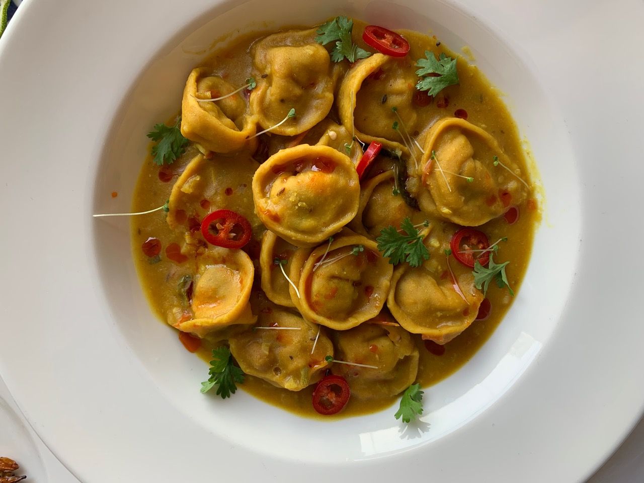 Dal Dhokli Tortellini