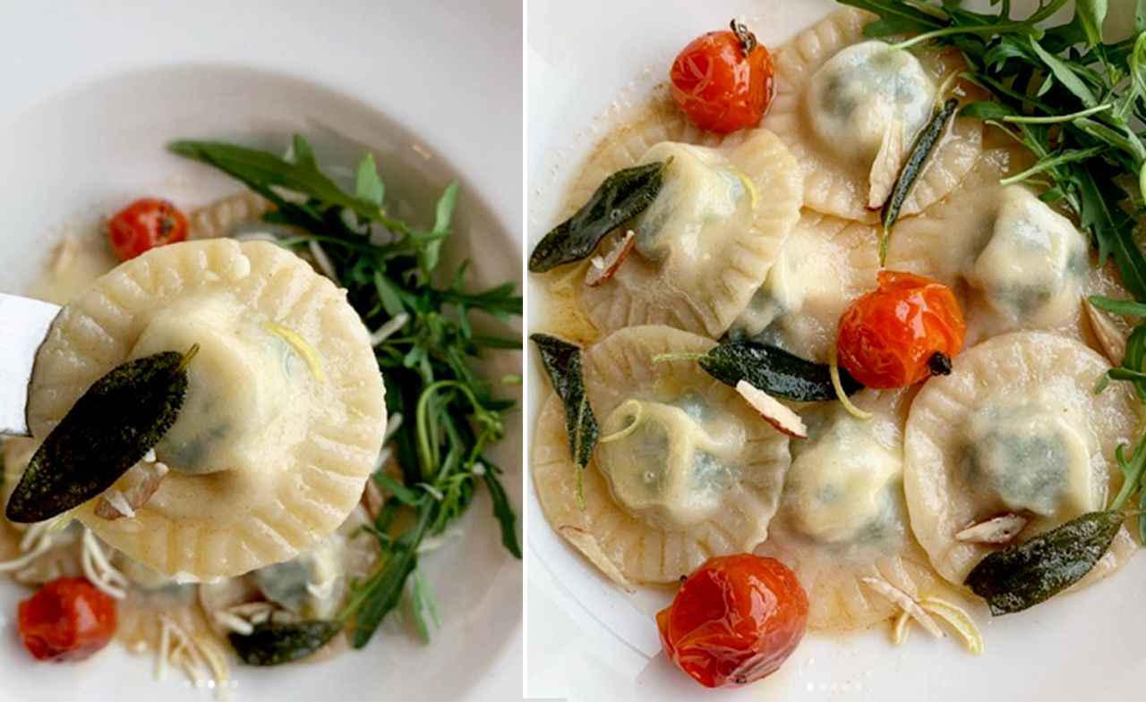 Spinach Ricotta Ravioli