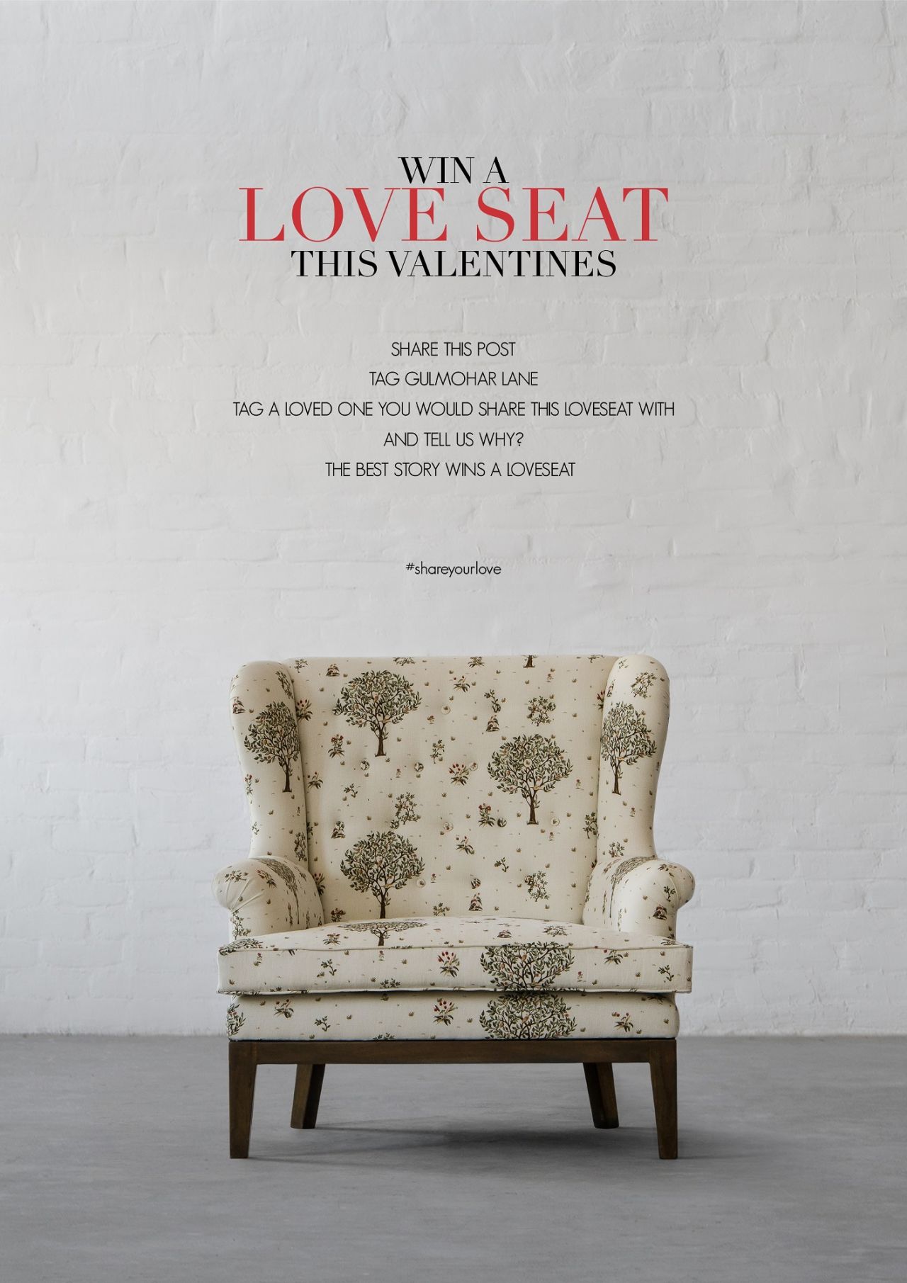 WIN A LOVESEAT | THIS VALENTINES