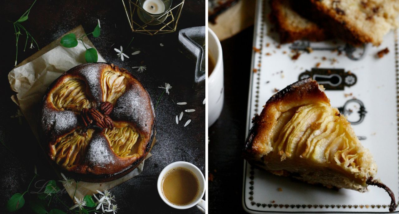 Pear and Ginger Spiced Cake