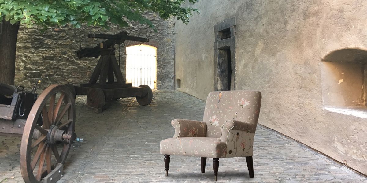 Reminding you of a bygone era - The Udaipur armchair
