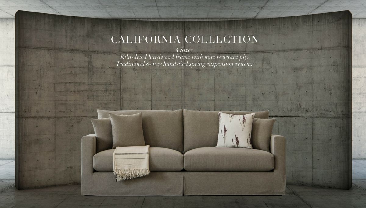 New Season | New Sofa Design | Introducing CALIFORNIA