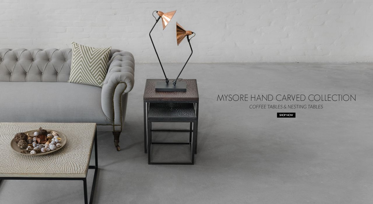 Hand Carved Tables | Living Room must haves