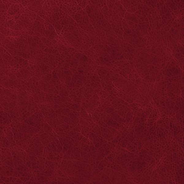 Berry Red Genuine Leather