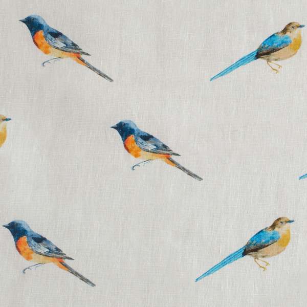 100% Linen Bird Brunch
