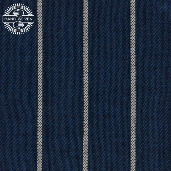 Indigo & White Stripes-Indigo