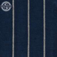 100% COTTON INDIGO &amp; WHITE STRIPE (HANDWOVEN)