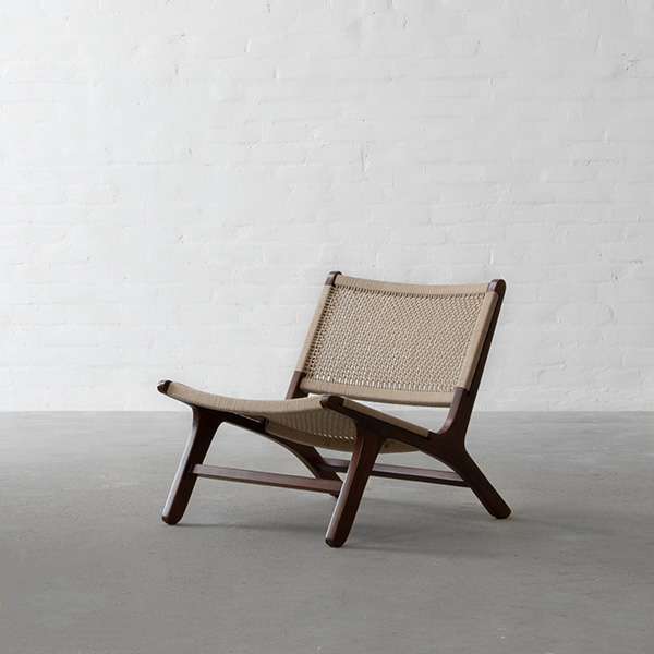 Havelock Reclined Chair in Pebble