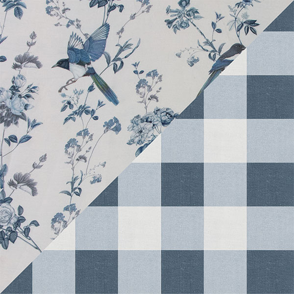 Ireland Checks-Blue &amp; Magpie of Ireland