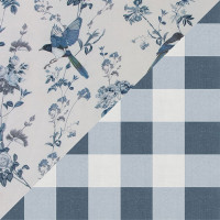 Ireland Checks-Blue &amp; Magpie of Ireland
