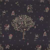 Summer Garden Night - Wallpaper Swatch 7&quot; x 10&quot;
