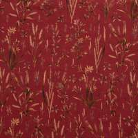Tropical Corn Yards Cotton Linen Blend Fabric Swatch 15cm x 15cm