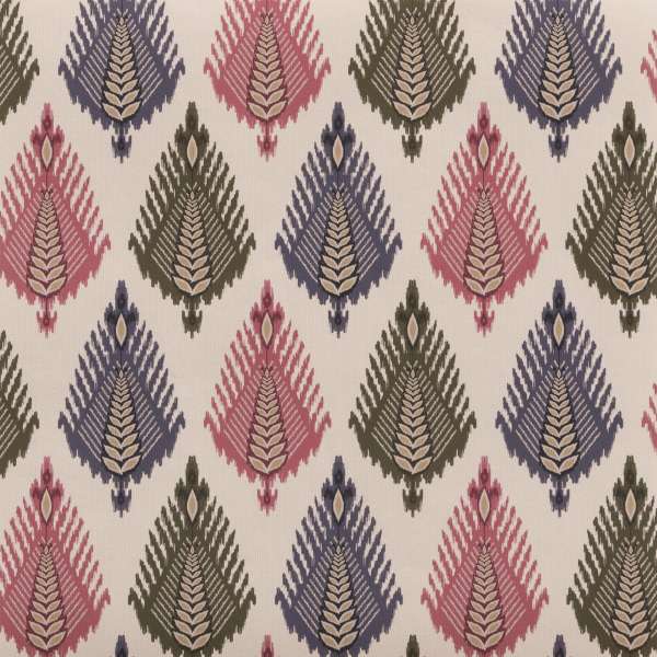The Vast Ikat Fields Midday Bloom - Wallpaper Swatch 7&quot; x 10&quot;