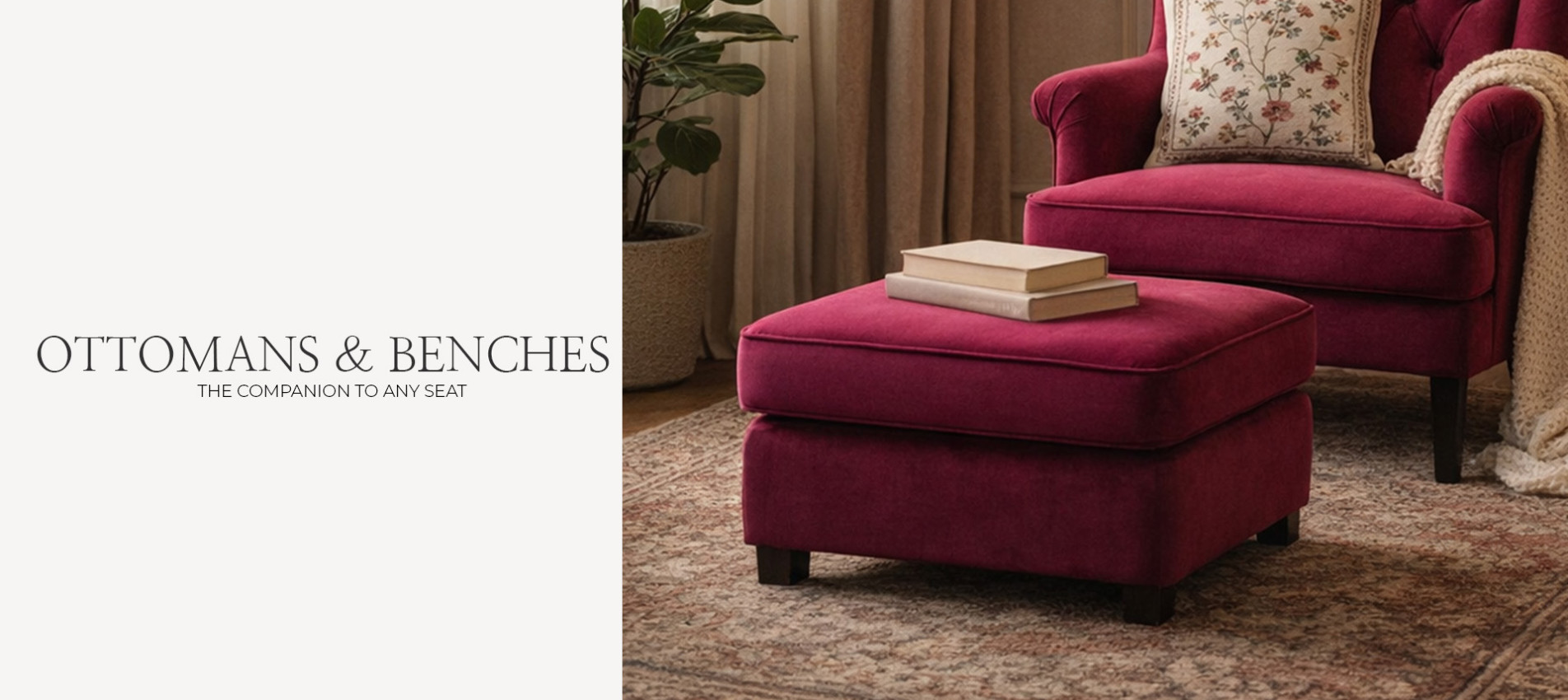 Ottomans &amp; Benches