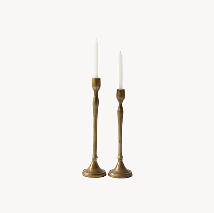 Sconce Candle Stand-Antique Brass