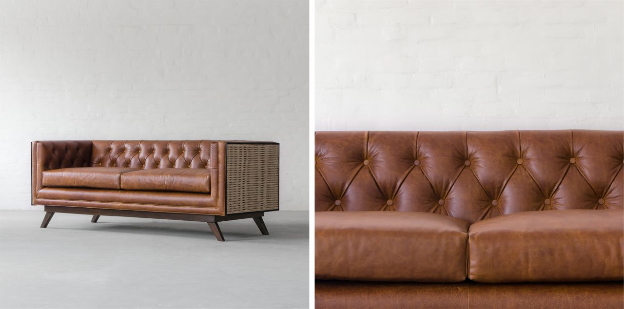 Vintage 'Rattan' now adorning your favourite sofa!
