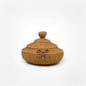 Jakarta Weave Storage Basket with Lid