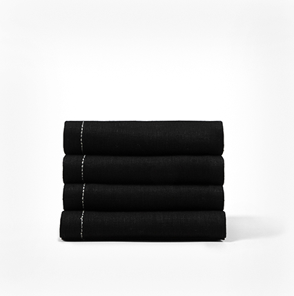 Ebony Square Table Napkin