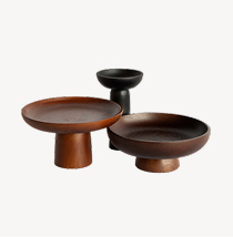 Bali Wooden Bowl Set