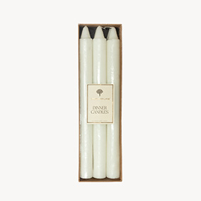 Dinner Candle Sticks-Vanilla