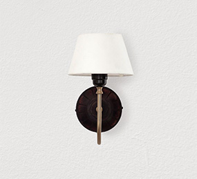 Barque Wall Sconce-Brown