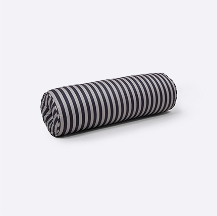 Townhall Charcoal Stripes Bolster