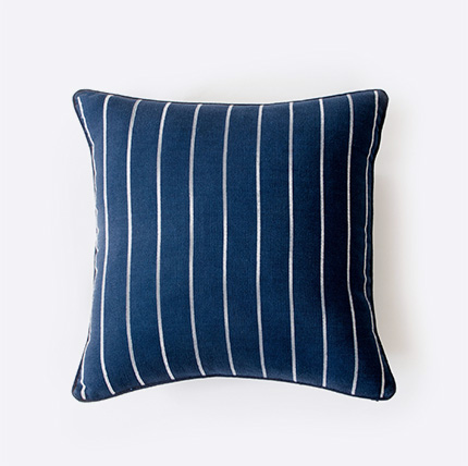 Nautical Stripe Handwoven Cushion Cover