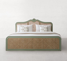 Summer Garden Rattan Bed