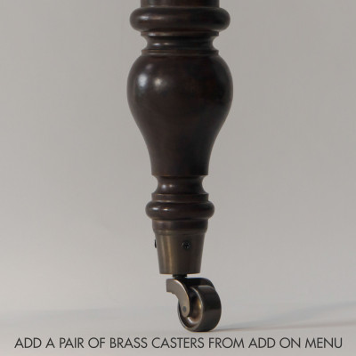 Set of Brass Casters