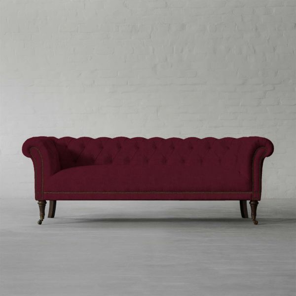 GIR MERLOT COTTON LINEN BLEND