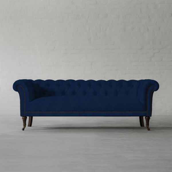 GIR COBALT COTTON LINEN BLEND