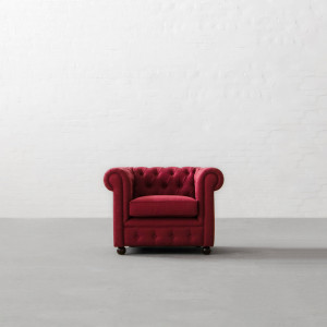 GIR MERLOT COTTON LINEN BLEND