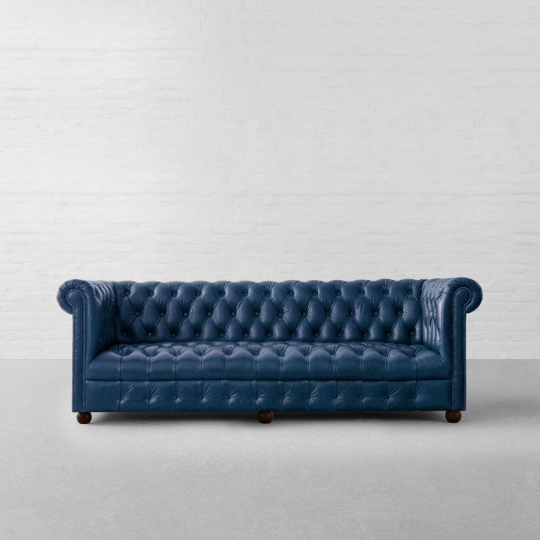 Indigo Genuine Leather