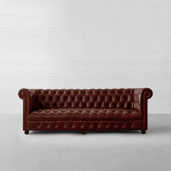 Cognac Genuine Leather