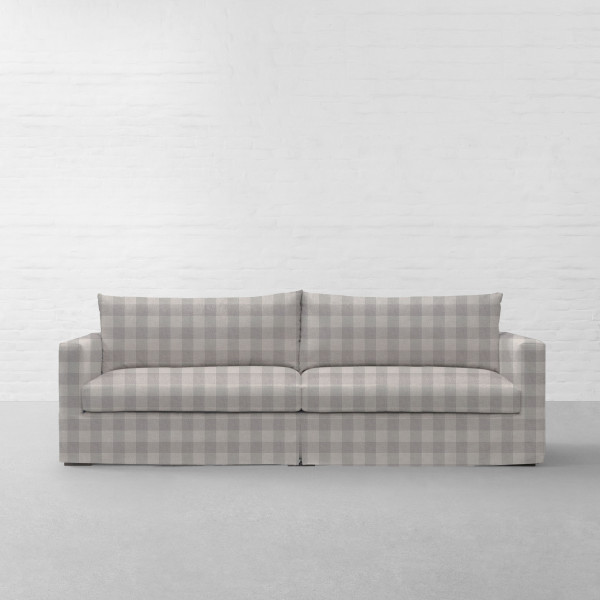 Cabin Checks Fabric Collection-Netherland Lavender
