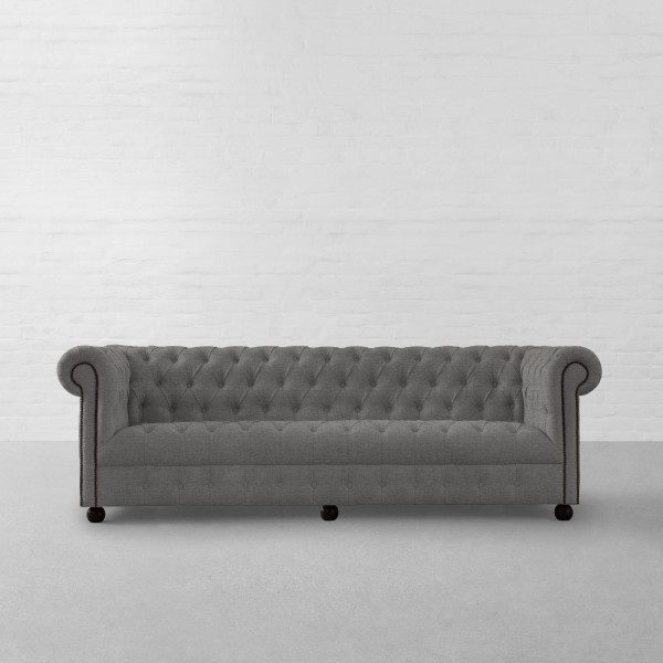 Cotton Polyester Blend-Concrete Cliff